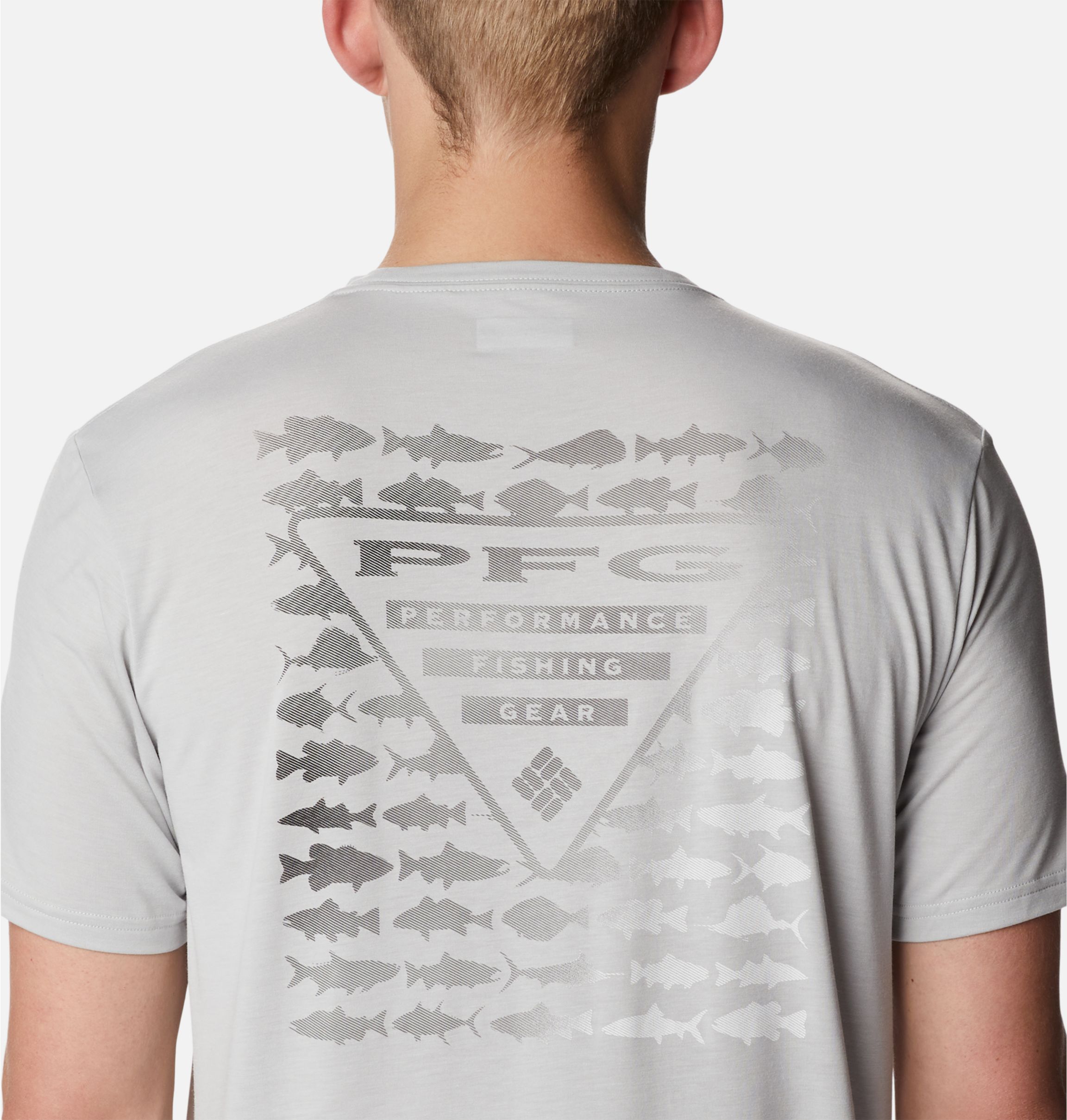 Columbia pfg triangle shirt hot sale
