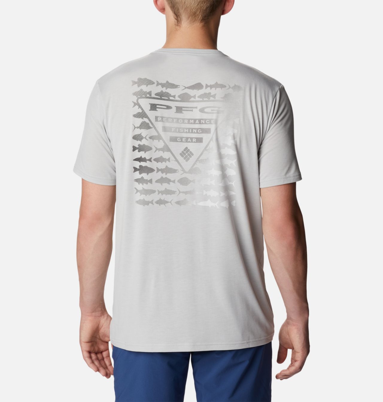 Men's PFG™ Triangle Fill Tech T-Shirt 1