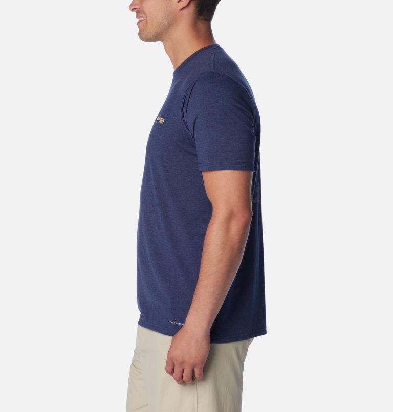 PFG Triangle Fill Technical T-Shirt für Männer, Color: Nocturnal, Elements Graphic, image 3