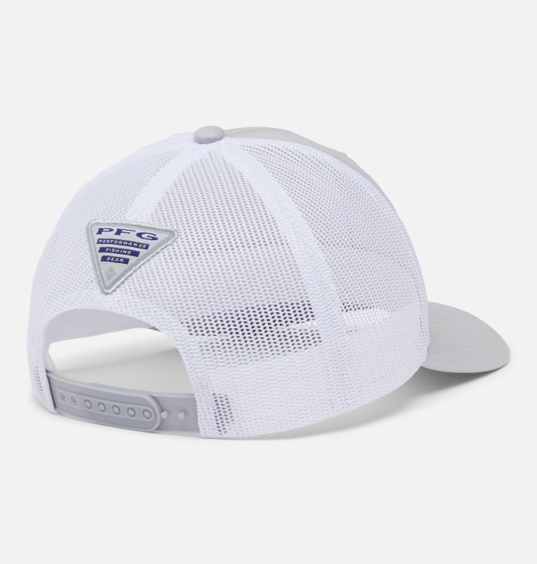 Thumbnail: PFG Patch Mesh Snap Back | 023 | O/S, Color: Cool Grey, Hull Mark Patch, image 2