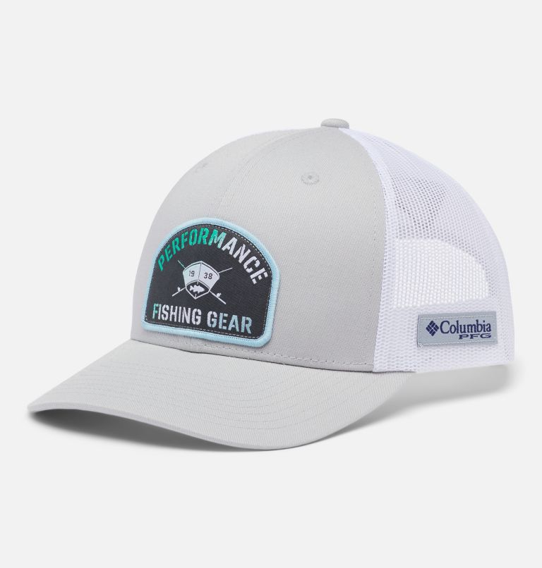 PFG Patch Mesh Snap Back | 023 | O/S, Color: Cool Grey, Hull Mark Patch, image 1