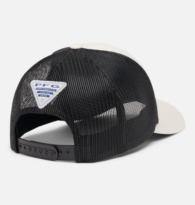 Unisex PFG Patch Mesh Snap Back, Color: Dark Stone, Black, On the Line Marlin, image 2