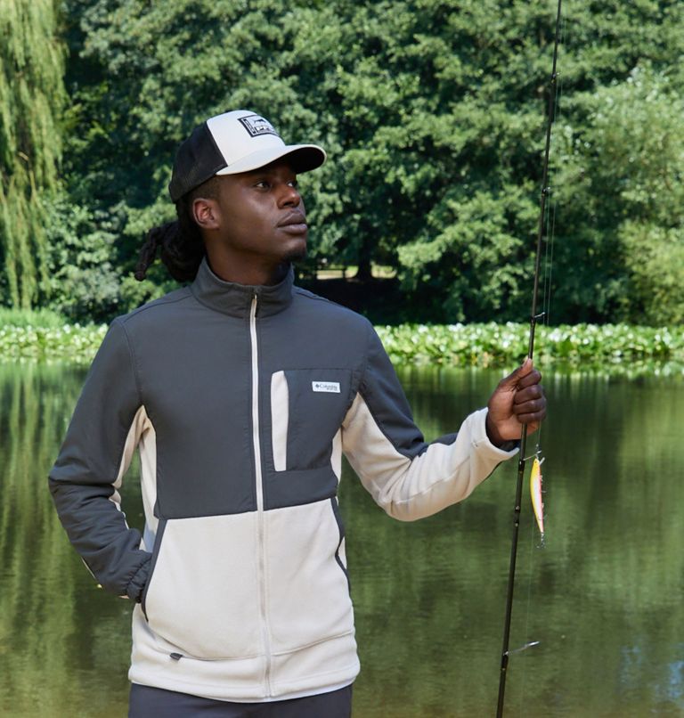 Unisex PFG Patch Mesh Snap Back, Color: Dark Stone, Black, On the Line Marlin, image 6