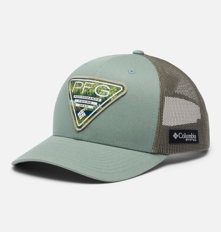 PFG Patch Mesh Snap Back - High | 348 | O/S, Color: Safari, Bass Triangle, image 1