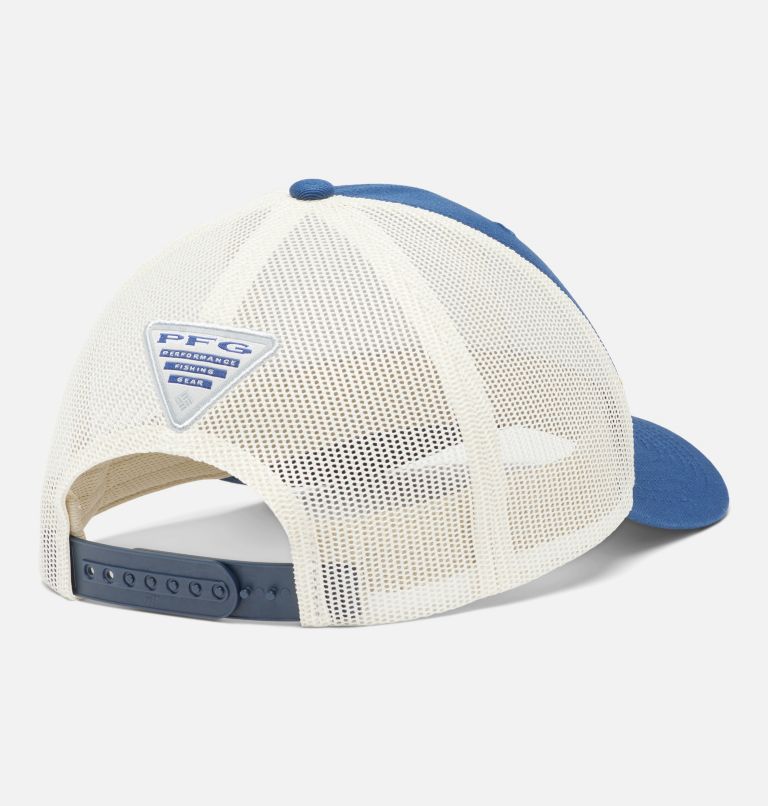 Thumbnail: PFG Patch Mesh Snap Back | 472 | O/S, Color: Carbon, Hull Mark Patch, image 2