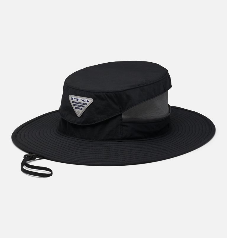 Thumbnail: PFG Backcast Booney Hat, Color: Black, image 1