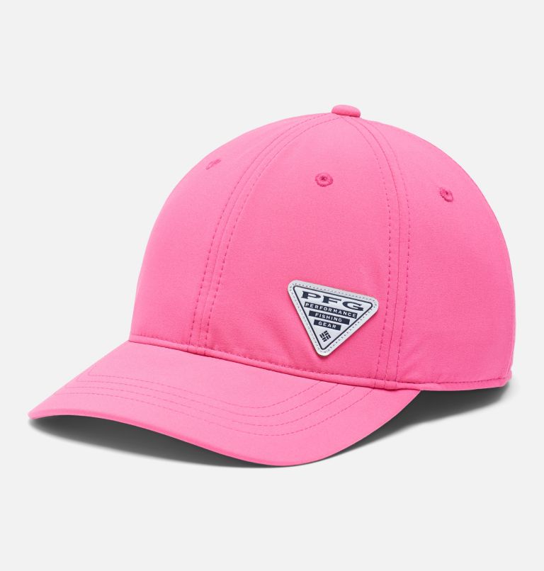 PFG Women's Ponytail Ball Cap, Color: Ultra Pink, image 1