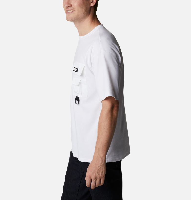 Thumbnail: Chemise à manches courtes en tricot double Field Creek Homme, Color: White, image 3