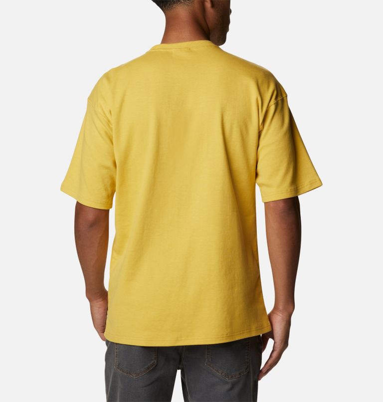 Thumbnail: Men's Field Creek Double Knit Short Sleeve Shirt, Color: Golden Nugget, image 2