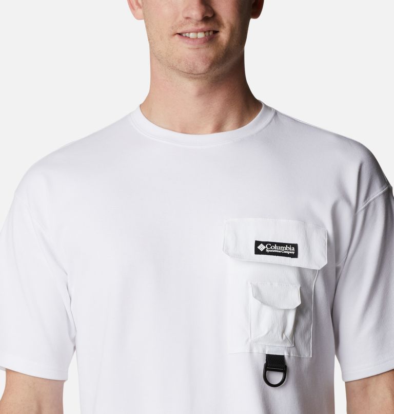 Thumbnail: Men’s Field Creek Casual T-Shirt, Color: White, image 4