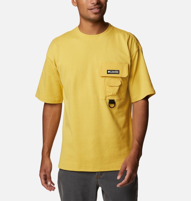 Thumbnail: Camiseta casual Field Creek para hombre, Color: Golden Nugget, image 1