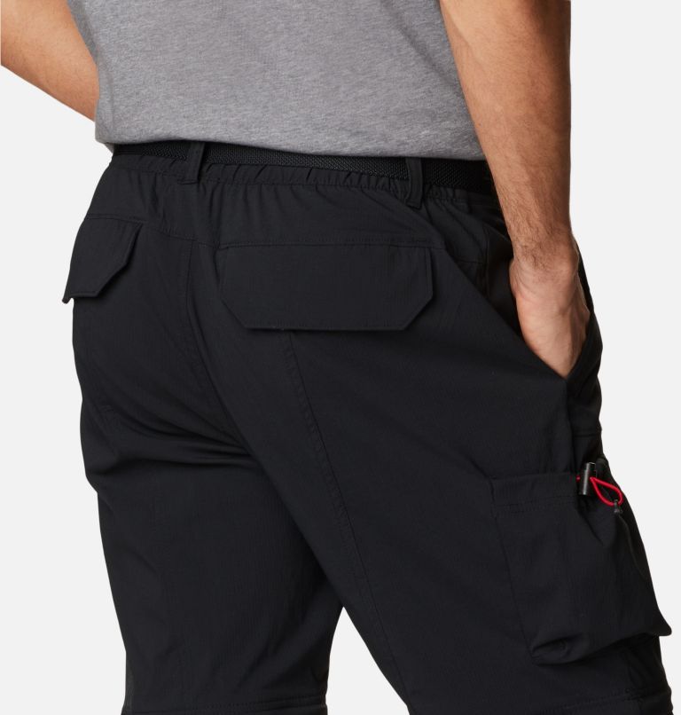 Men's Field Creek Convertible Cargo Pants, Color: Black, image 5