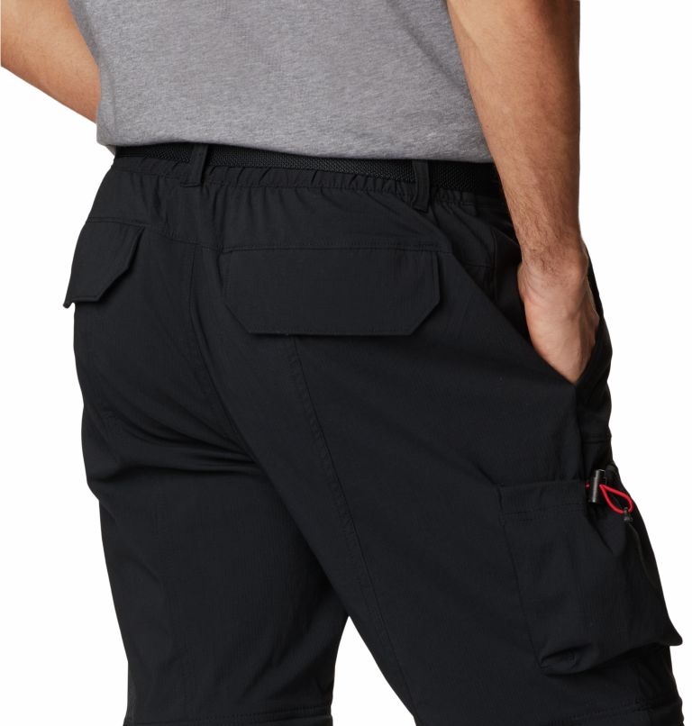 Thumbnail: Men’s Field Creek Casual Convertible Cargo Trousers, Color: Black, image 5