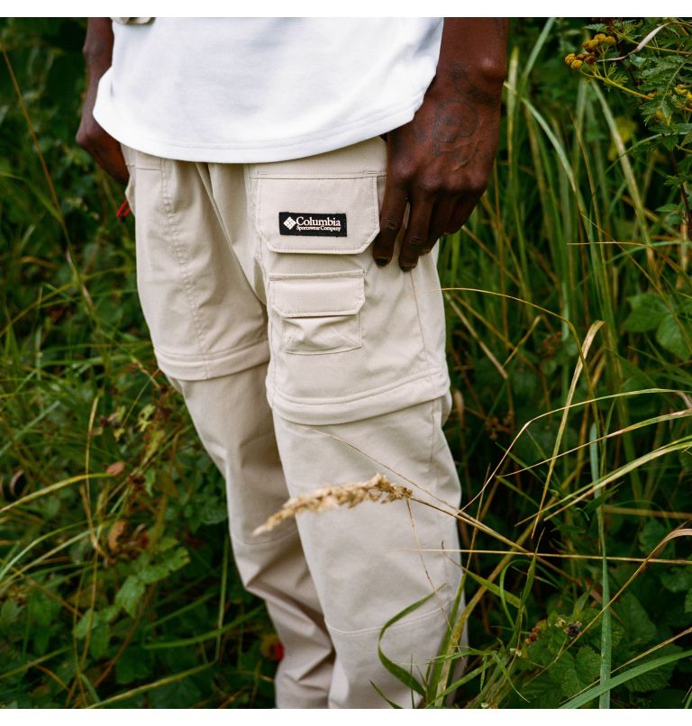 Thumbnail: Pantalon Cargo Convertible Casual Field Creek Homme, Color: Ancient Fossil, image 11