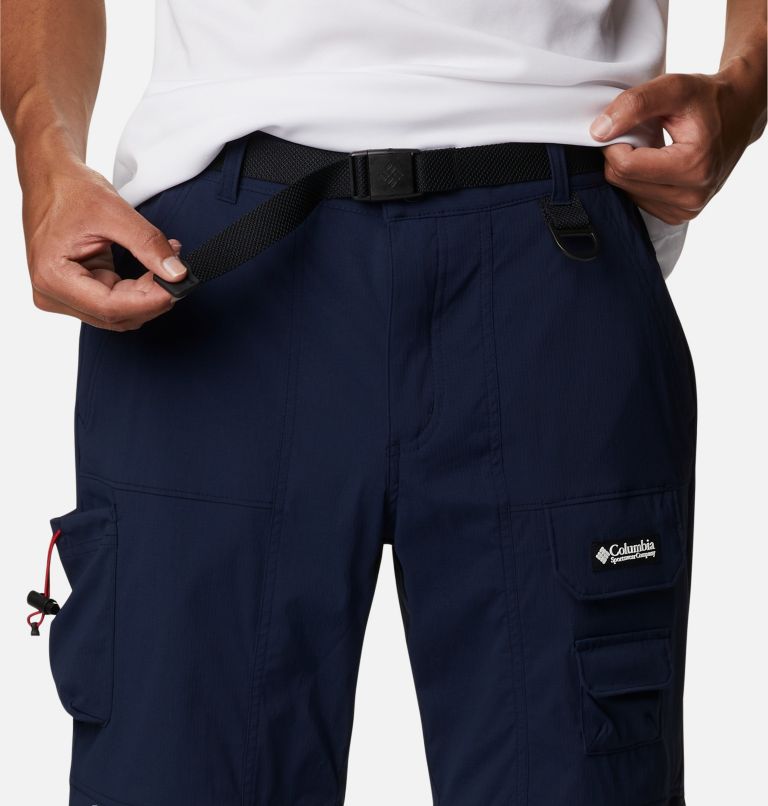 Thumbnail: Men’s Field Creek Casual Convertible Cargo Trousers, Color: Collegiate Navy, image 4
