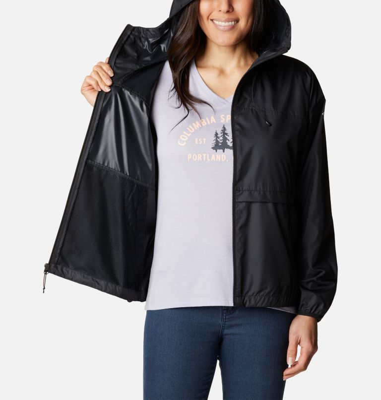Women's Alpine Chill Windbreaker Jacket, Color: Black