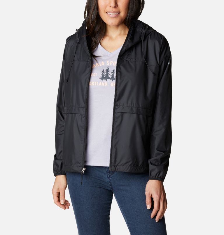 Women's Alpine Chill Windbreaker Jacket, Color: Black, image 7