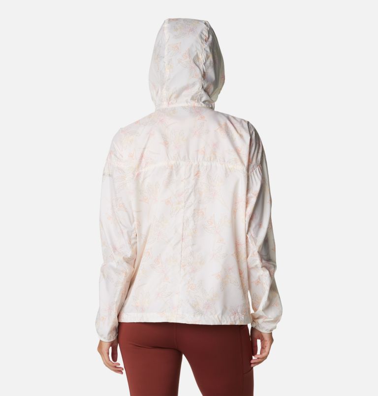 Women’s Alpine Chill Windbreaker, Color: Sea Salt Tigerlines, image 2