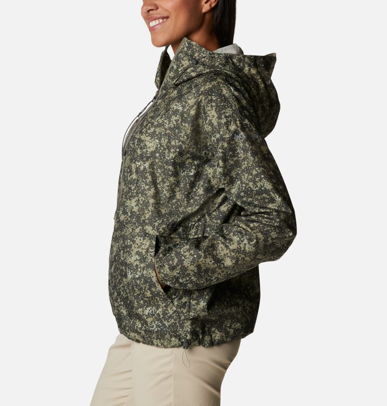 Women's Alpine Chill Windbreaker Jacket, Color: Safari Dotty Disguise Print