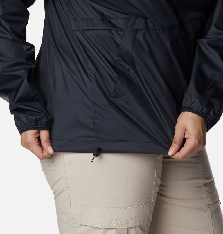 Women's Alpine Chill Windbreaker Jacket - Plus Size, Color: Black, image 6