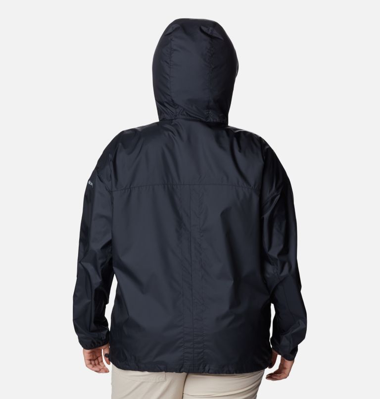 Women's Alpine Chill Windbreaker Jacket - Plus Size, Color: Black, image 2