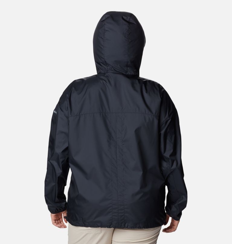 Thumbnail: Women's Alpine Chill Windbreaker Jacket - Plus Size, Color: Black, image 2