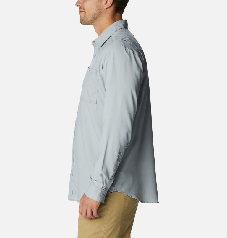 Thumbnail: Men's Utilizer Woven Long Sleeve, Color: Columbia Grey, image 3