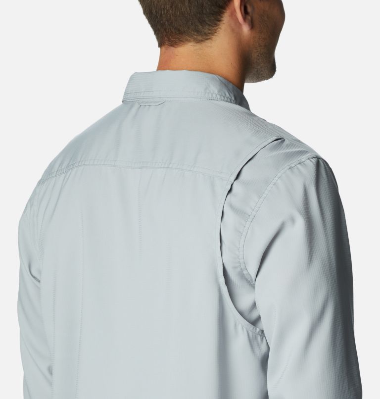 Thumbnail: Men's Utilizer Woven Long Sleeve, Color: Columbia Grey, image 5