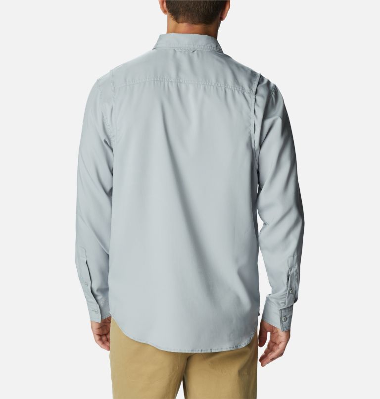 Men's Utilizer Woven Long Sleeve, Color: Columbia Grey, image 2