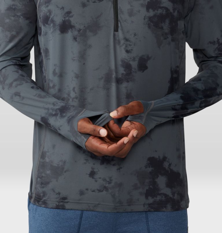 Crater Lake 1/2 Zip | 007 | M, Color: Volcanic Nebula Print, image 5