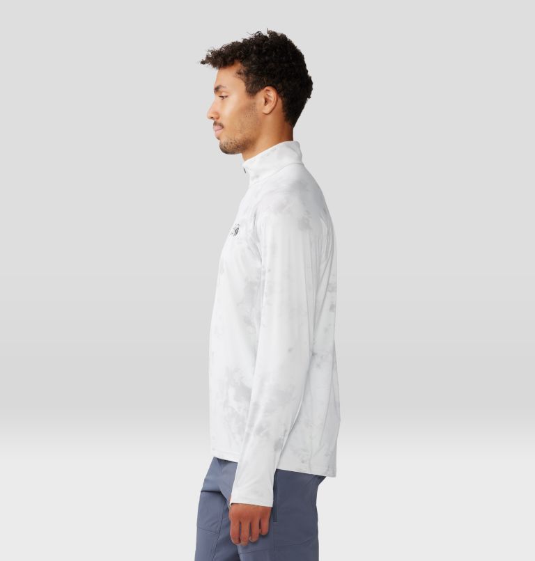 Men's Crater Lake 1/2 Zip, Color: MHW White Nebula Print, image 3