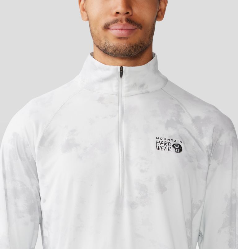 Men's Crater Lake 1/2 Zip, Color: MHW White Nebula Print, image 4