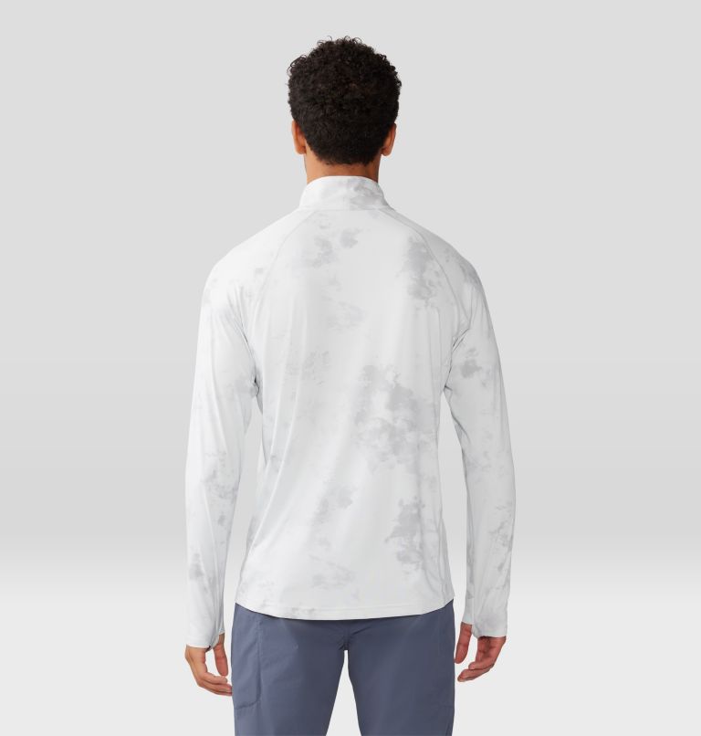 Men's Crater Lake 1/2 Zip, Color: MHW White Nebula Print, image 2