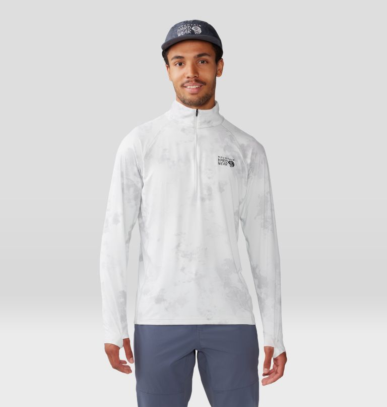 Men's Crater Lake 1/2 Zip, Color: MHW White Nebula Print, image 1