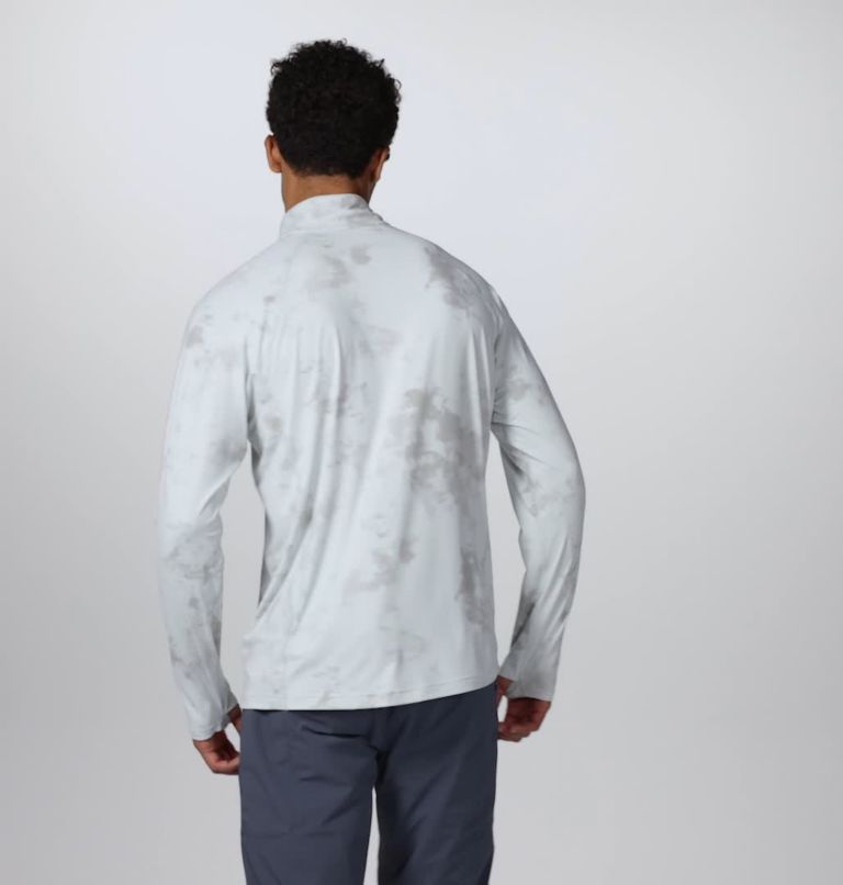 Crater Lake 1/2 Zip | 194 | M, Color: MHW White Nebula Print