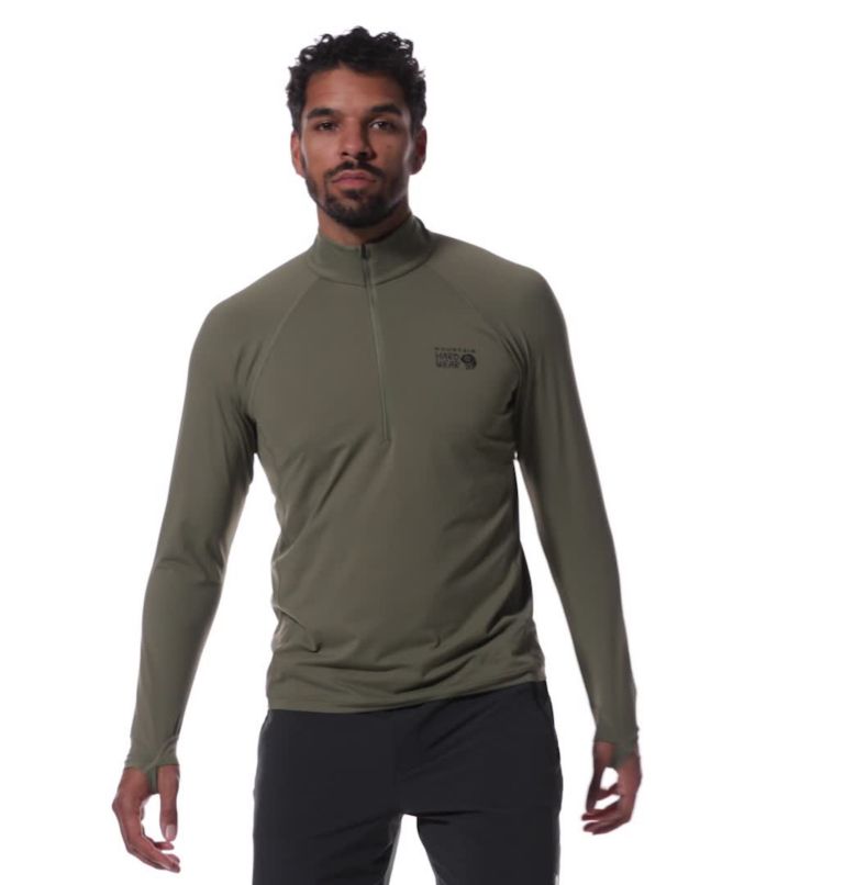 Crater Lake 1/2 Zip | 397 | XXL, Color: Stone Green