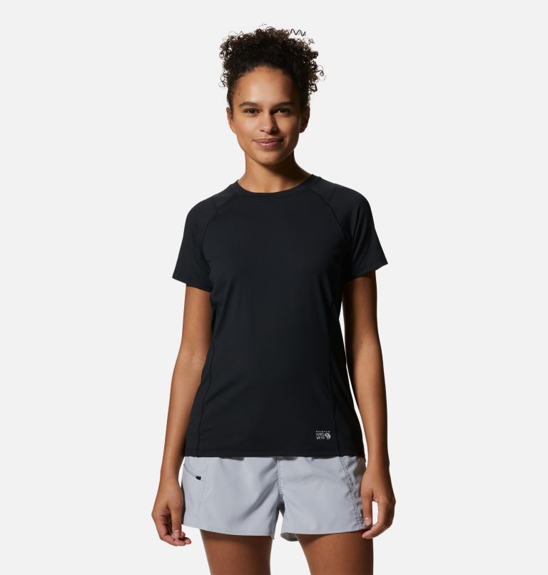 Thumbnail: T-shirt à manches courtes Crater Lake Femme, Color: Black, image 1