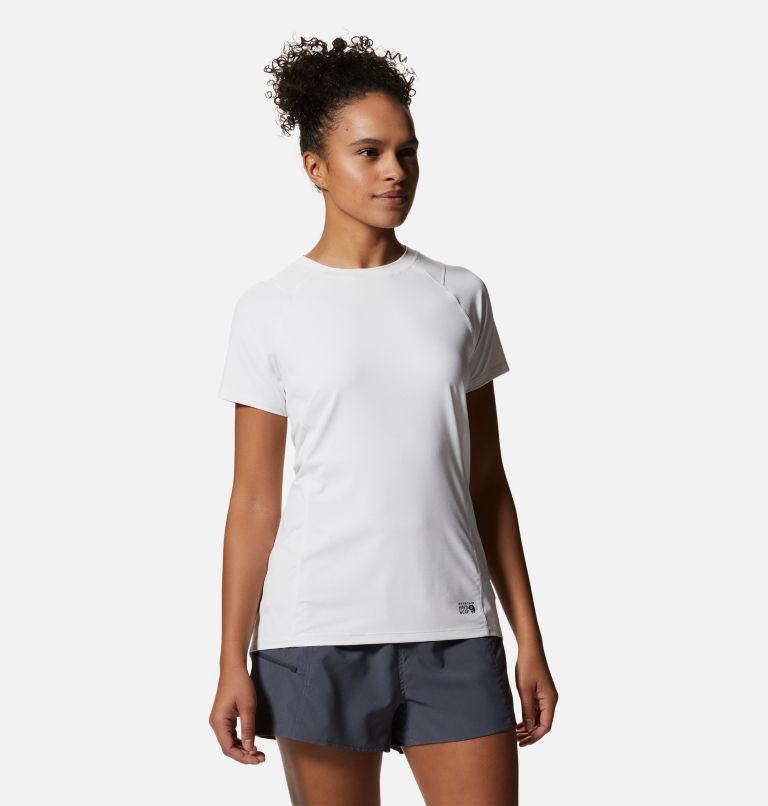 Women's Crater Lake Short Sleeve, Color: Fogbank, image 5