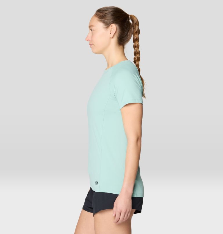 Women's Crater Lake Short Sleeve, Color: Mineral Spring, image 3