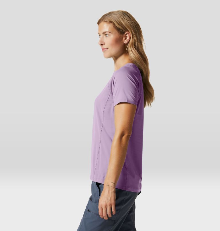 Women's Crater Lake Short Sleeve, Color: Wisteria, image 3