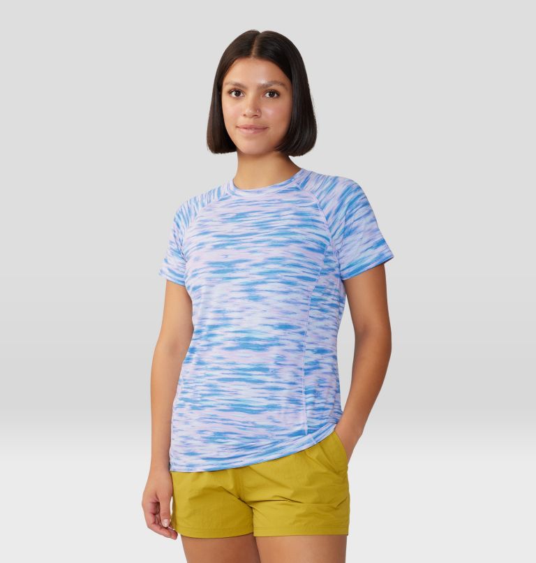 Thumbnail: Women's Crater Lake Short Sleeve, Color: Wisteria, image 5
