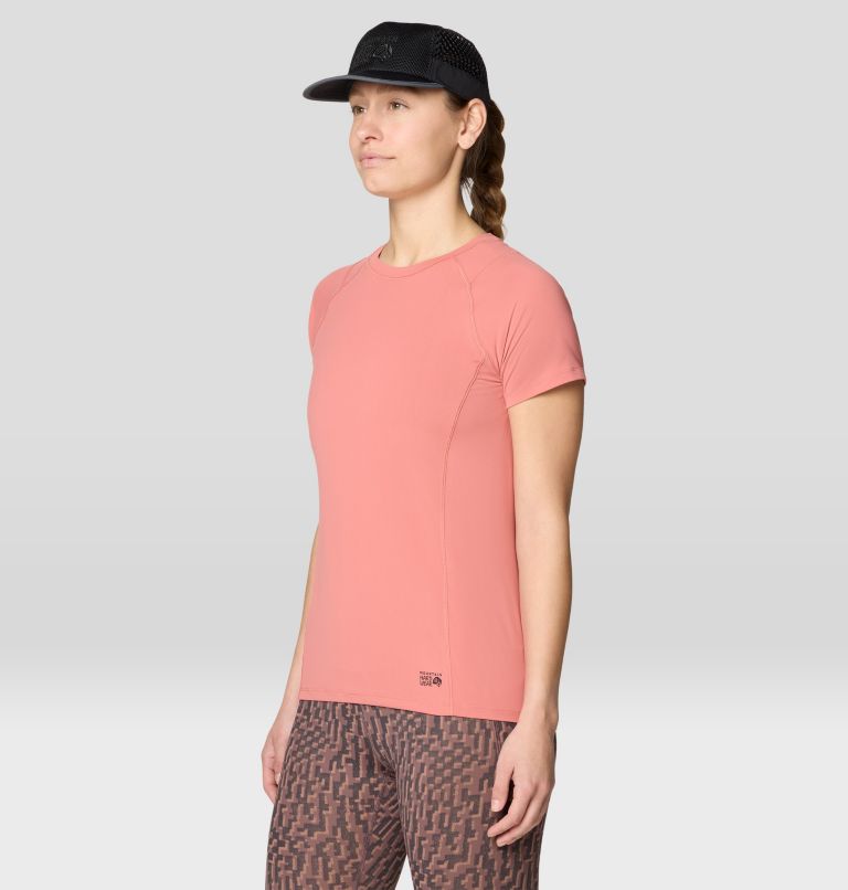 Women's Crater Lake Short Sleeve, Color: Fleurs, image 5
