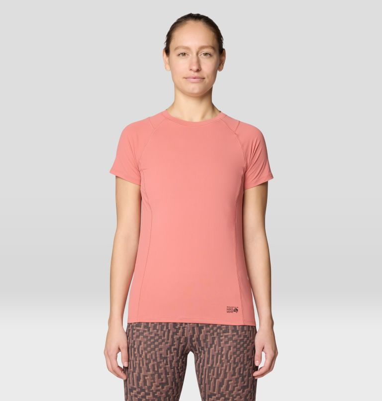 Women's Crater Lake Short Sleeve, Color: Fleurs, image 1