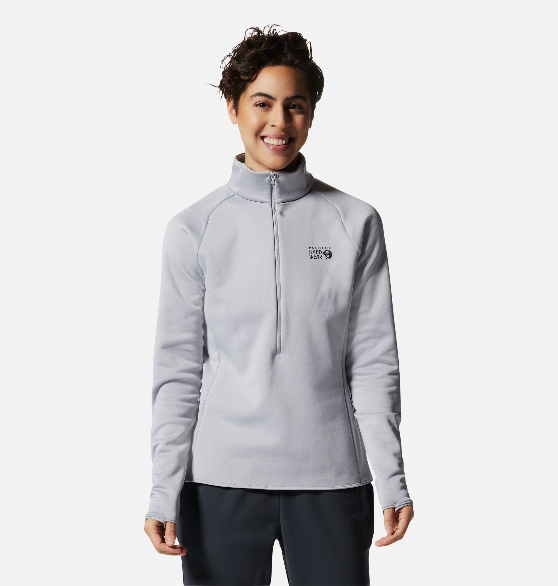 Women's Power Stretch Fleece Fitted Jacket w 3D Sleeves