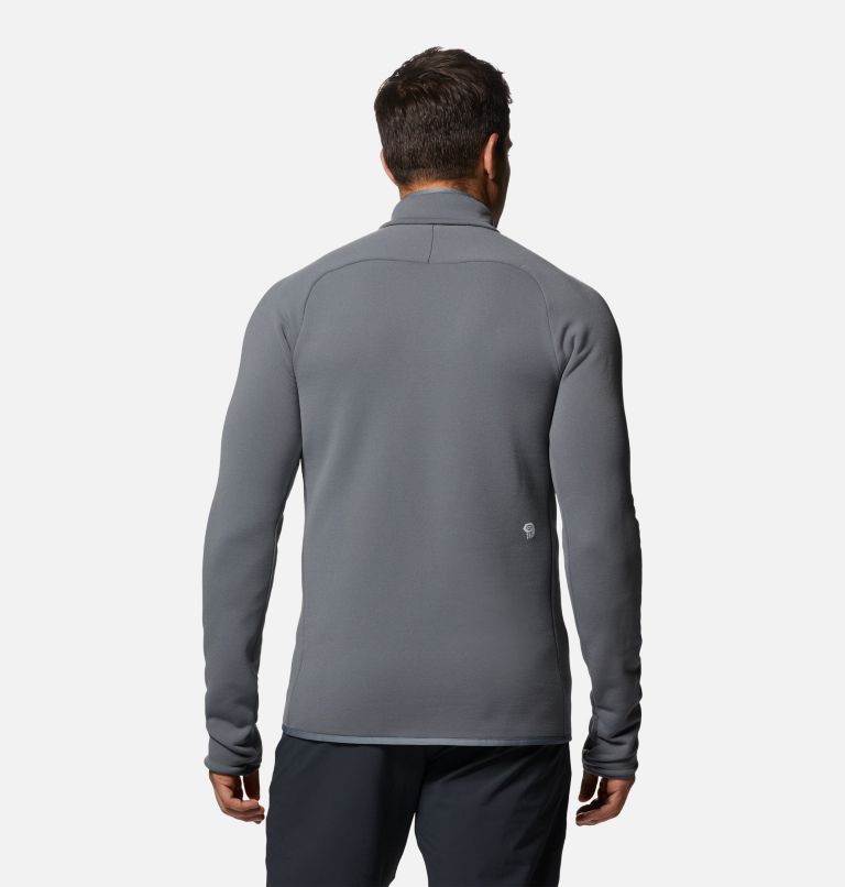 Men's Printed Power Stretch Fleece Half Zip Pullover