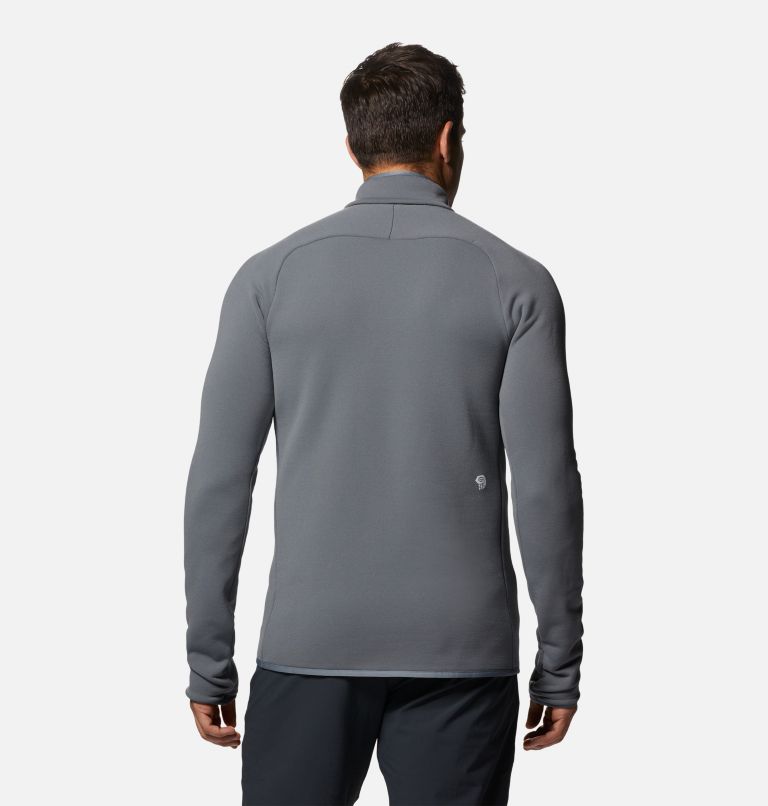 Thumbnail: Men's Polartec® Power Stretch® Pro 1/4 Zip, Color: Foil Grey, image 2