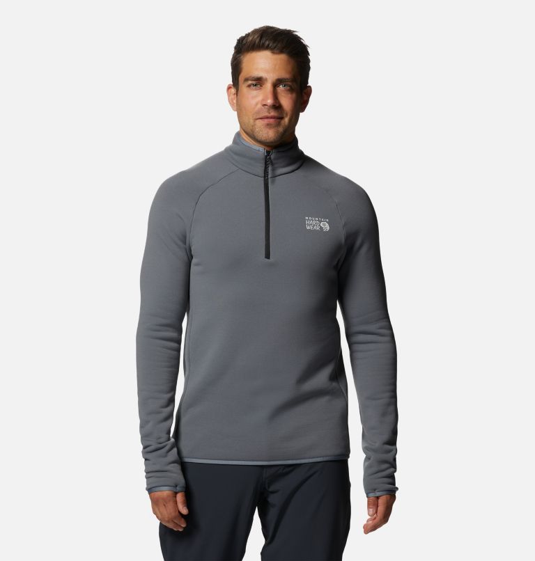 Mountain Hardwear Men's Standard Polartec Power Stretch Pro 1/4 Zip, Foil  Grey, Small : : Clothing, Shoes & Accessories