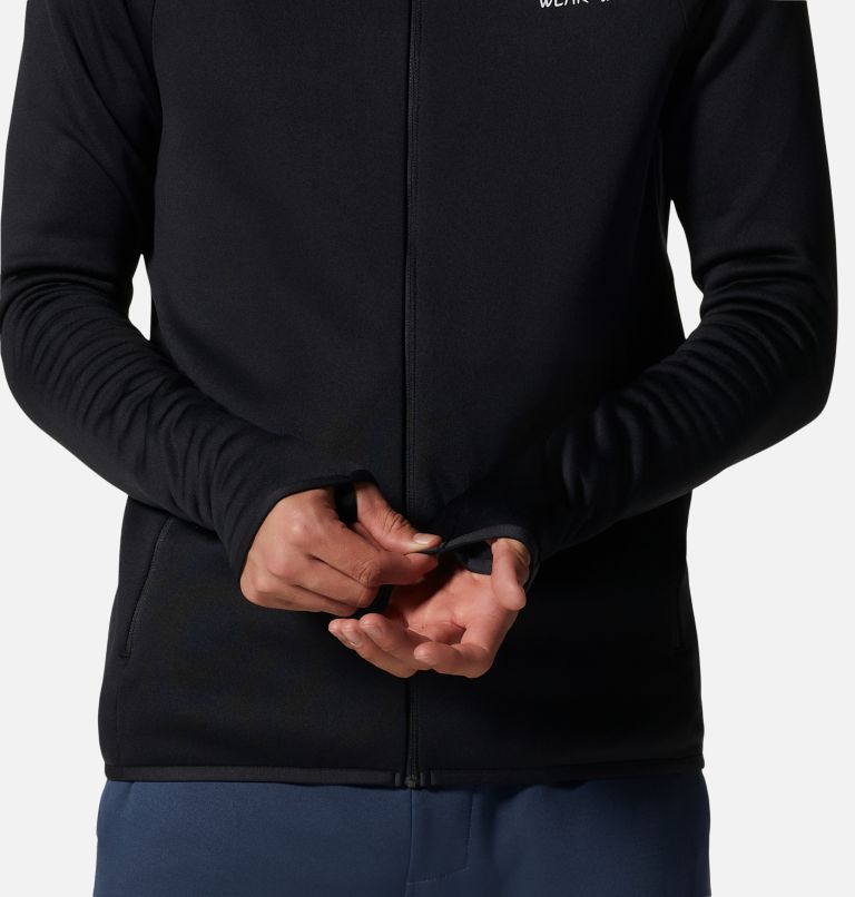 Polartec Power Stretch Pro Full Zip Black — Brooklyn Clothing