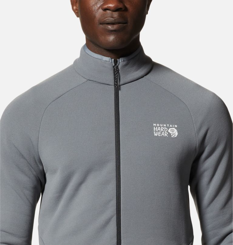 Thumbnail: Men's Polartec® Power Stretch® Pro Jacket, Color: Foil Grey, image 4