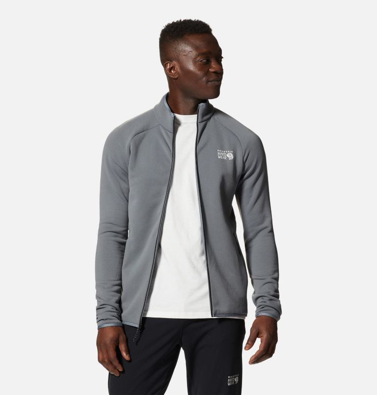Men's Polartec® Power Stretch® Pro Jacket, Color: Foil Grey, image 6
